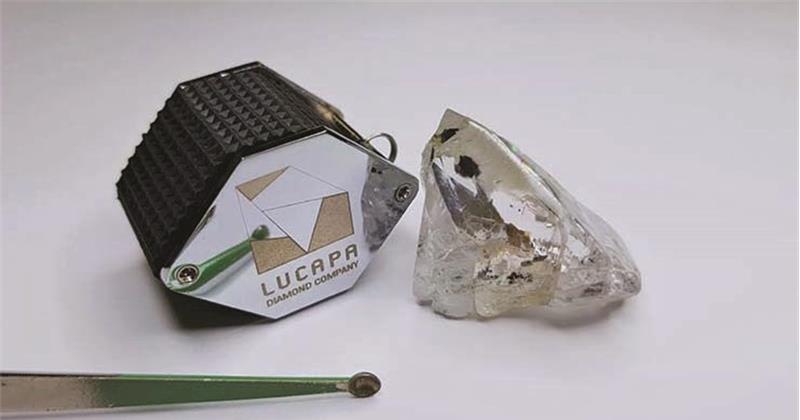 Mina do Lulo rende mais 7,3 milhões USD em vendas de diamantes