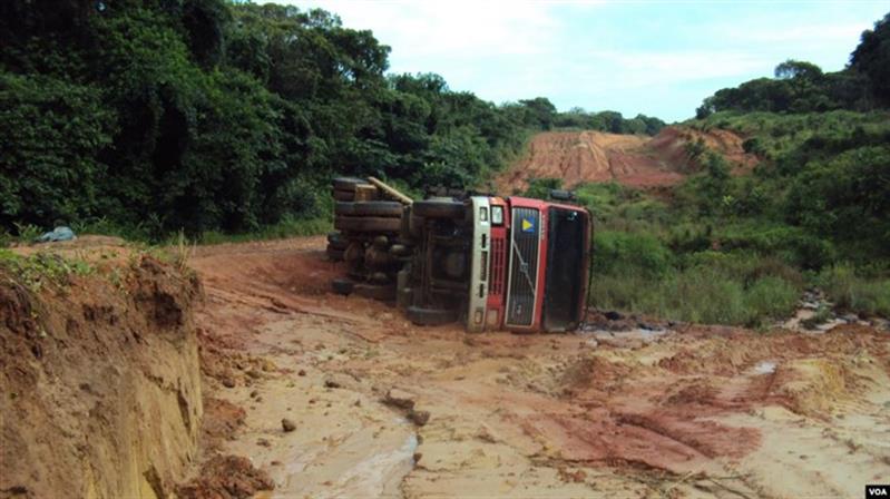 Produção a apodrecer no Uíge por falta de condições das estradas 