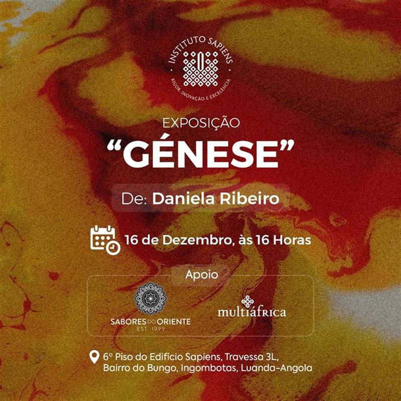 "Génese" de Daniela Ribeiro no Instituto Sapiens 