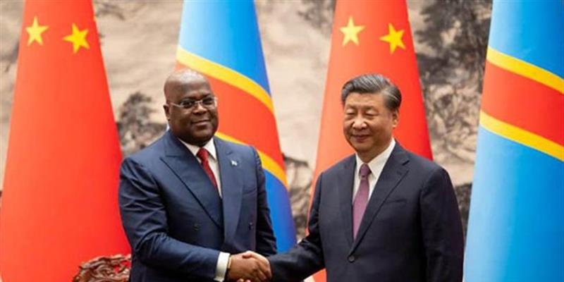 Félix Tshisekedi na China para reformar acordos mineiros