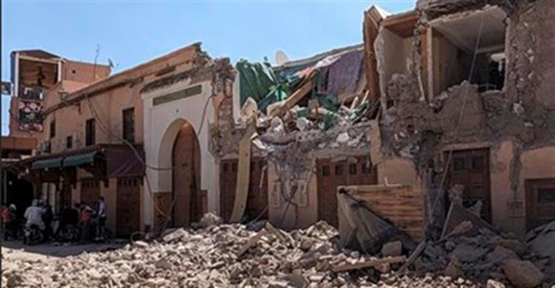 Várias secções das muralhas históricas da cidade de Marraquexe ficaram danificadas, assim como o antigo