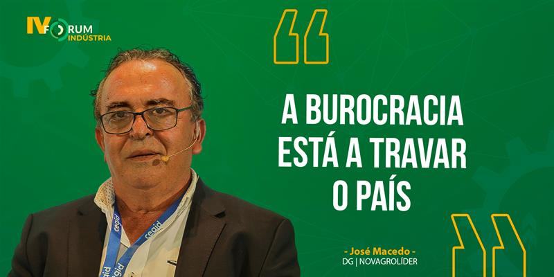 "A burocracia está a travar o país", José Macedo 