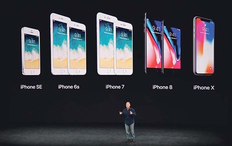 Falha no iPhone X baixa valor das acções da Apple no lançamento