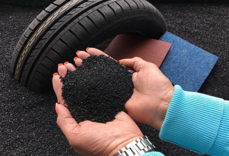 Produtos sustentáveis a partir de sucata de pneus